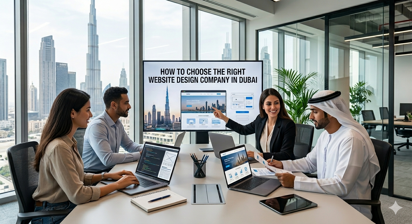 How to Choose the Right Website Design Company in Dubai